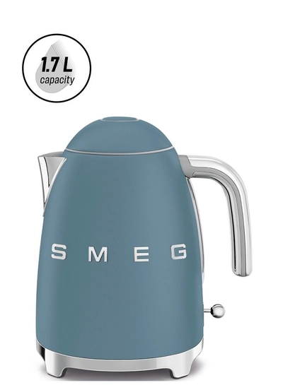 smeg Electric Kettle Aesthetic 50's Style - 1.7 L 2400 W KLF03SBMAU Storm Blue-0