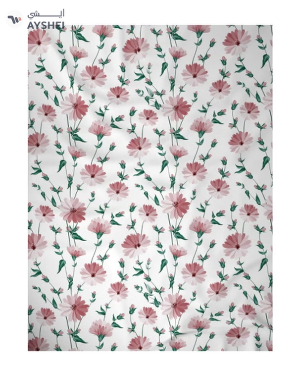 Raymond Home King Flat Sheet Super Soft 140 TC Pure Cotton
