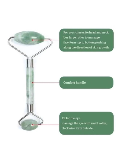 ORiTi Anti Aging Facial Massage Gift Set Green/Silver-1