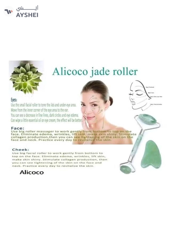 ORiTi Anti Aging Facial Massage Gift Set Green/Silver