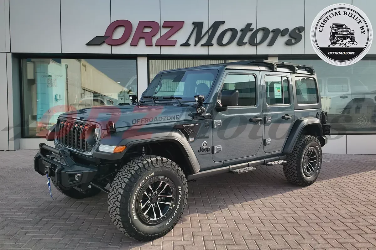 DEALER 5 YRS WTY AND 3 YRS SP | 2025 JEEP WRANGLER 4DR SPORT - ANVIL GREY (2.0L) | BRAND NEW