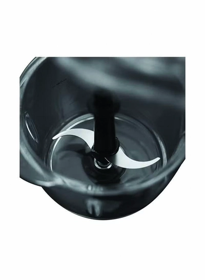 Russell Hobbs Desire Mini Chopper, One-Touch Operation, Dishwasher-Safe, Universal Steel Blades, 500ml Glass Bowl Included 200 W 24662 Black-3