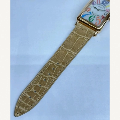 Franck Muller Color Dreams Long Island Rose Gold MOP Dial with Beige color Leather Strap | Condition: New | Year of production 2026 | Original box | Original papers-2