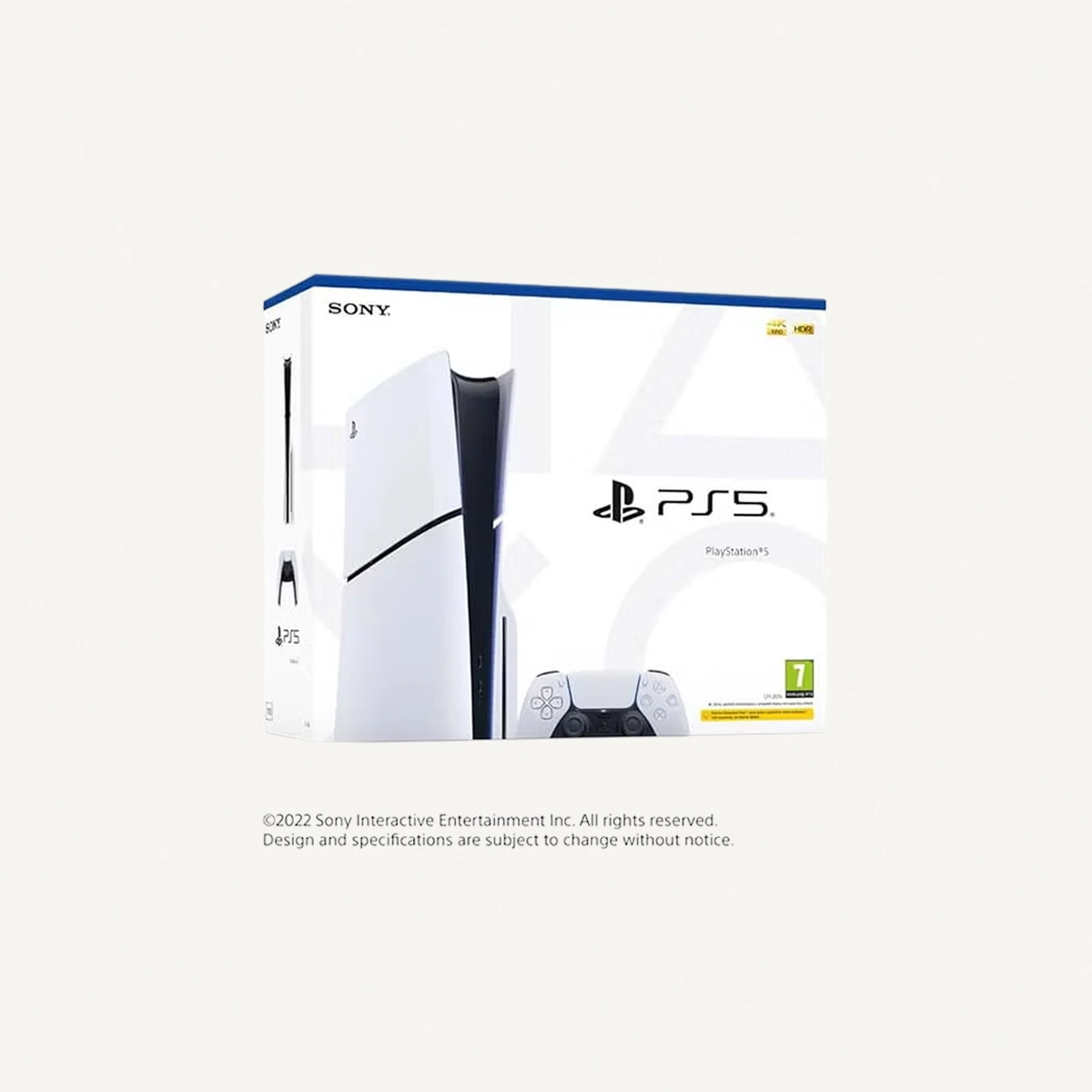 Sony PlayStation 5 Slim Console (International Version) Disc Version With Controller - New Model 2023-1-1