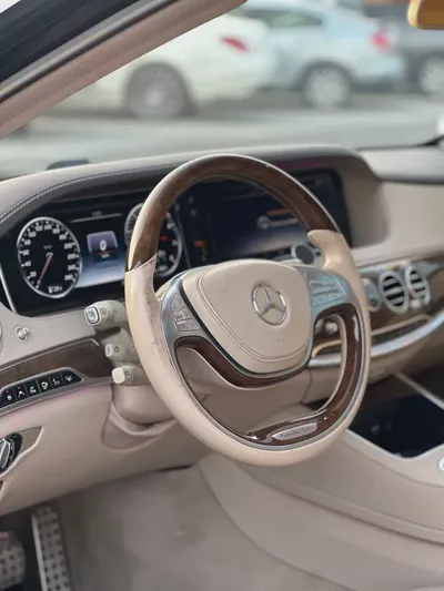 مرسيدس اس 550 مواصفات امريكة بحالة جيدة-10