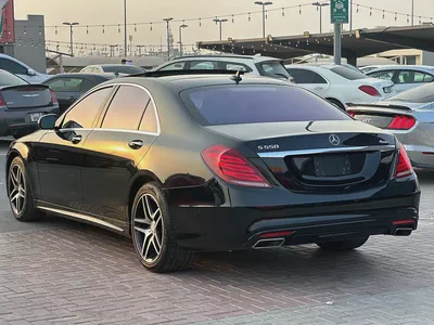 مرسيدس اس 550 مواصفات امريكة بحالة جيدة-6