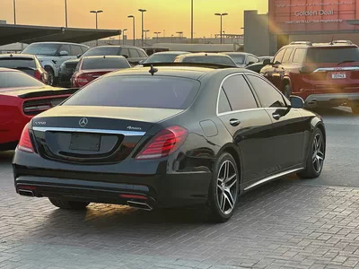 مرسيدس اس 550 مواصفات امريكة بحالة جيدة-7