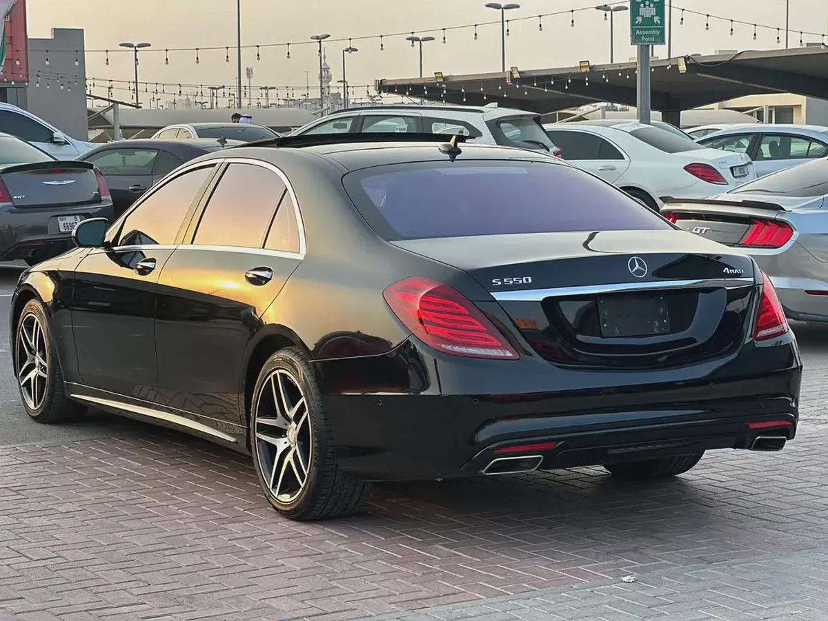 مرسيدس اس 550 مواصفات امريكة بحالة جيدة-6-6