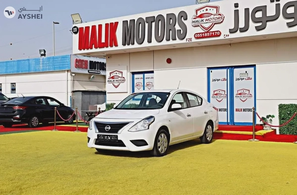 ONLY 640 AED EMI NISSAN SUNNY 2021 MODEL AVAILABLE ON CASH AND BANK FINANCE WITH 0 DP