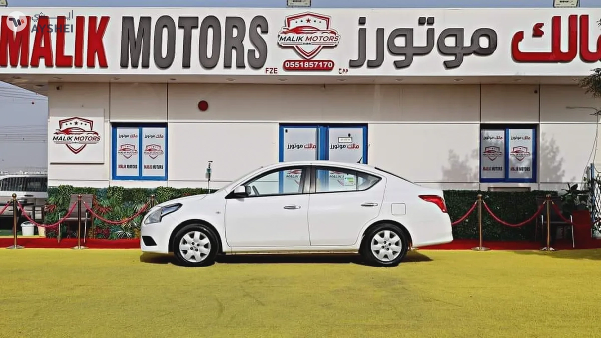 ONLY 640 AED EMI NISSAN SUNNY 2021 MODEL AVAILABLE ON CASH AND BANK FINANCE WITH 0 DP-3-3