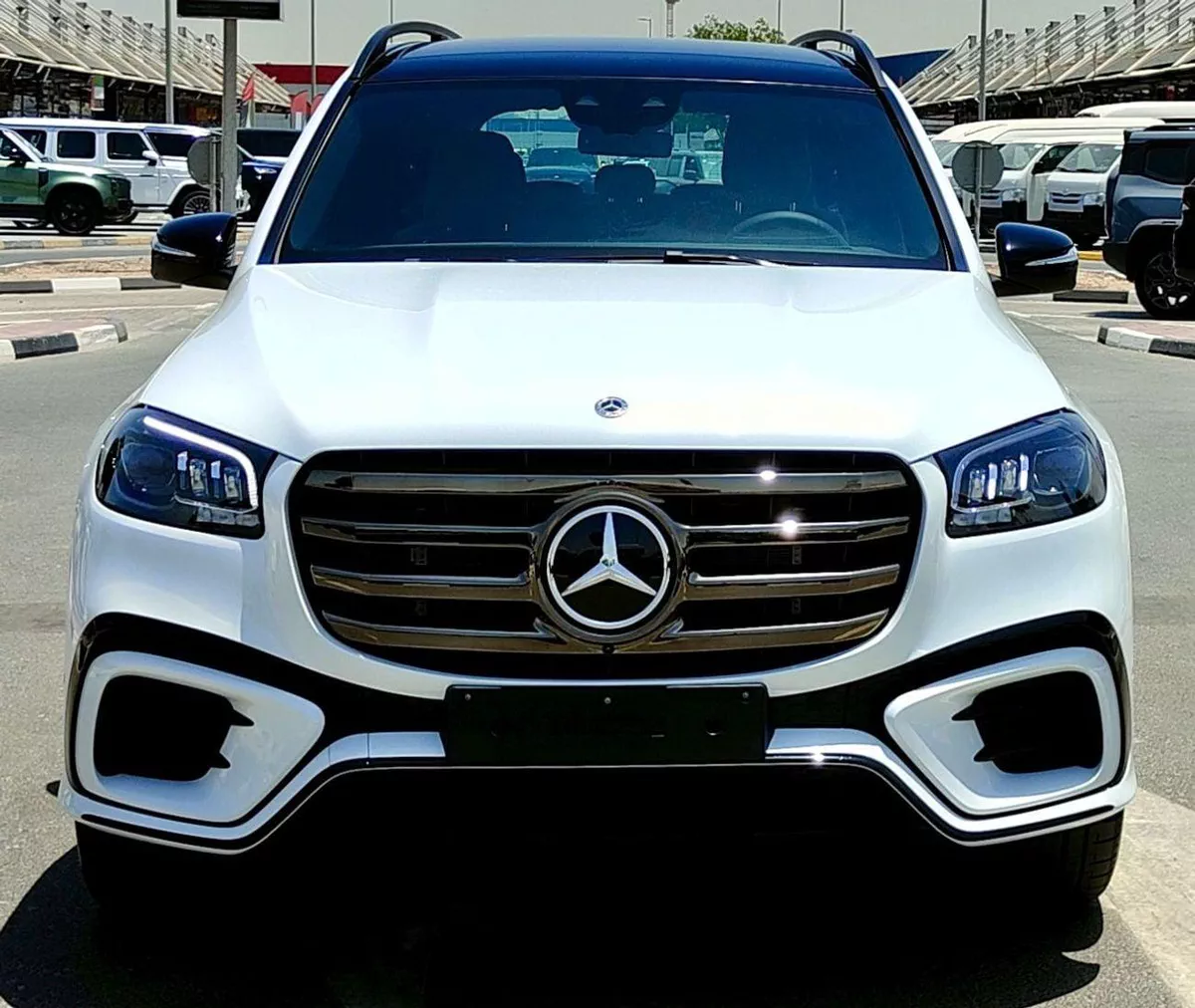 Mercedes Benz GLS450 4MATIC DARK SERIES AMG Dark Series Full Option Under Warranty 2026 GCC-1-0