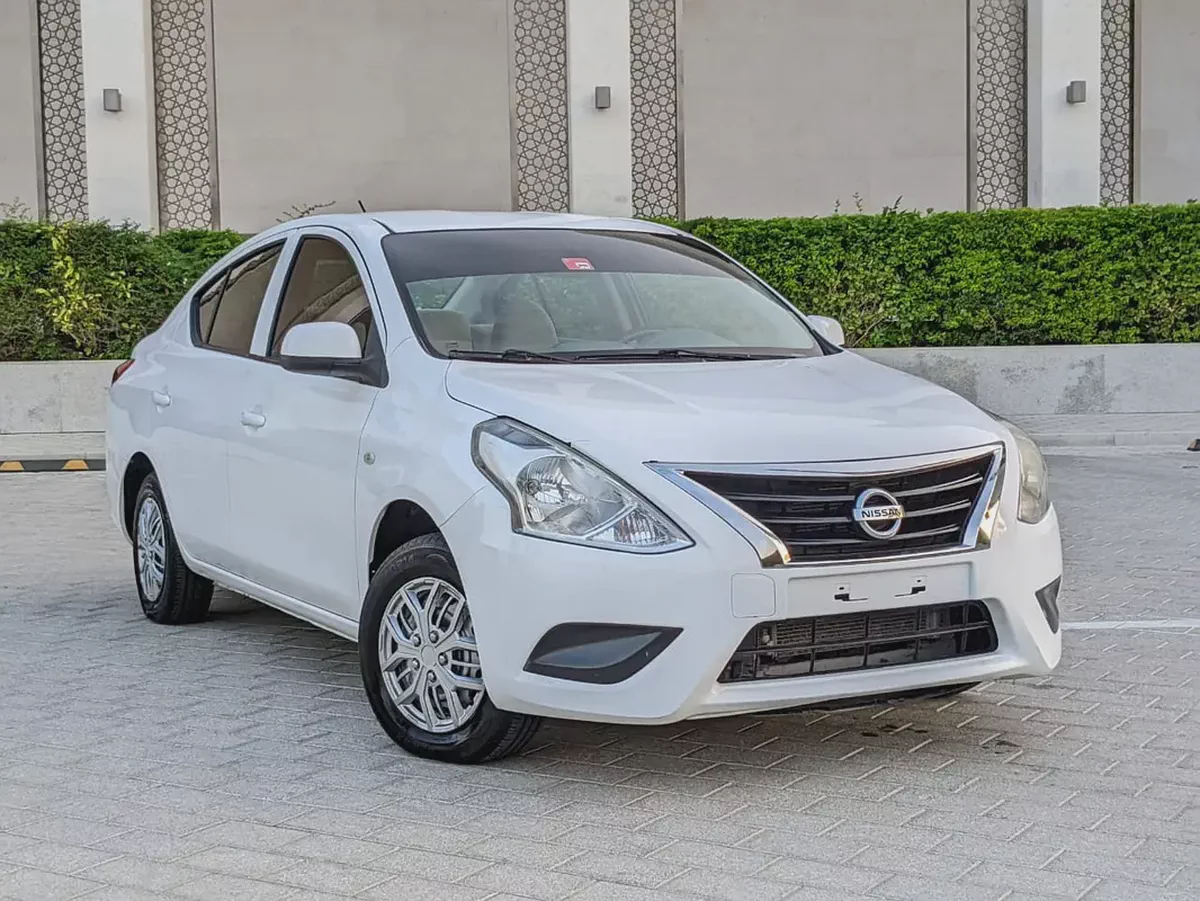 Nissan Sunny 2018 EX Saloon GCC Specs Immaculate Condition With Low KM Perfect Family Sedan-1-1