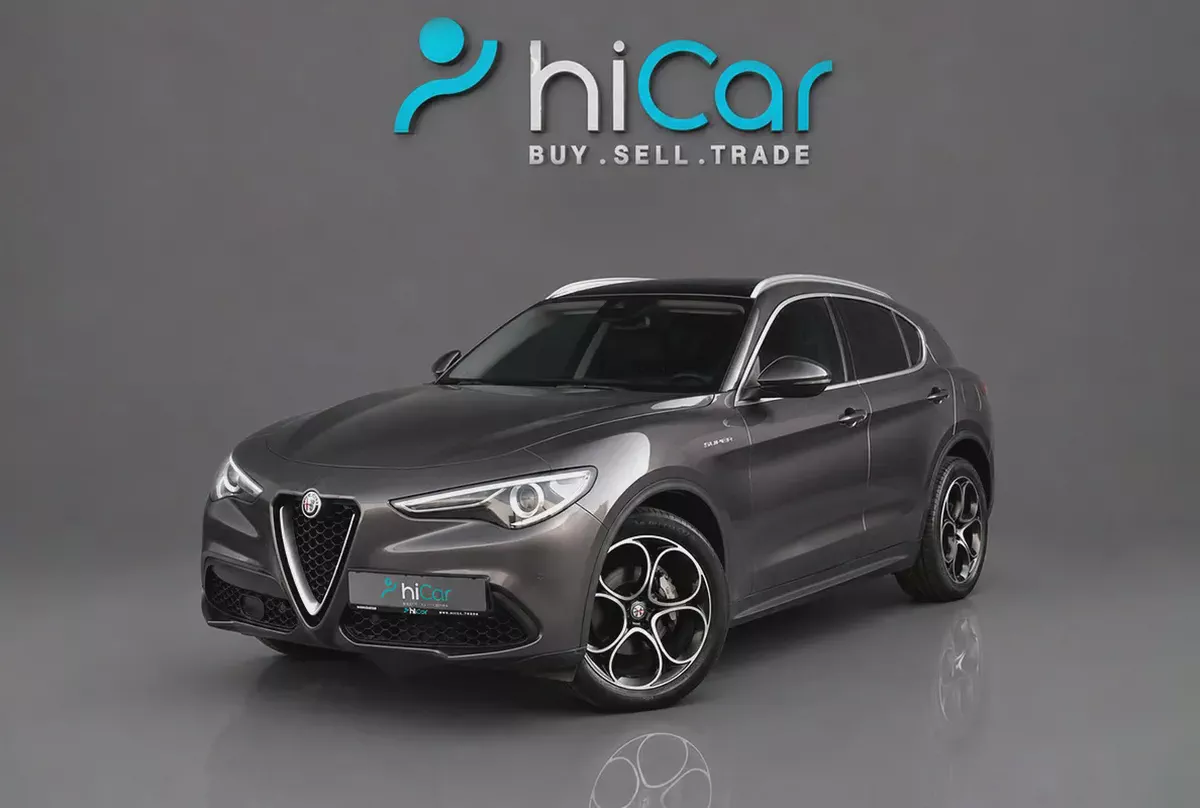 AED 1,436 P.M • 0% Downpayment •  Alfa Romeo Stelvio Super • 1 Year Warranty