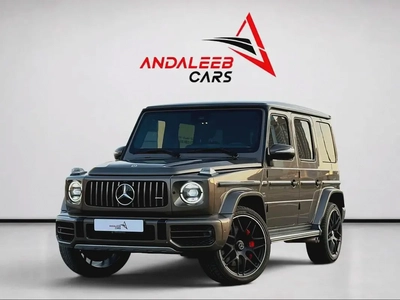 AED 8,960 P.M | 0% DOWN PAYMENT | MERCEDES-BENZ G63 AMG | 4.0L V8 BITURBO | 2022 | KOREAN SPECS-0
