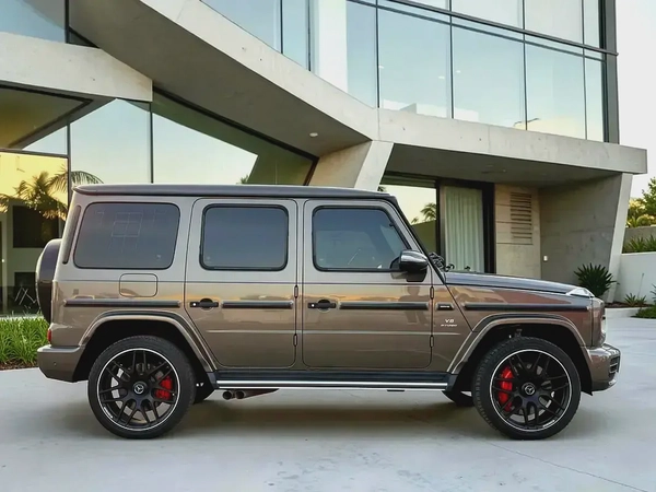 AED 8,960 P.M | 0% DOWN PAYMENT | MERCEDES-BENZ G63 AMG | 4.0L V8 BITURBO | 2022 | KOREAN SPECS