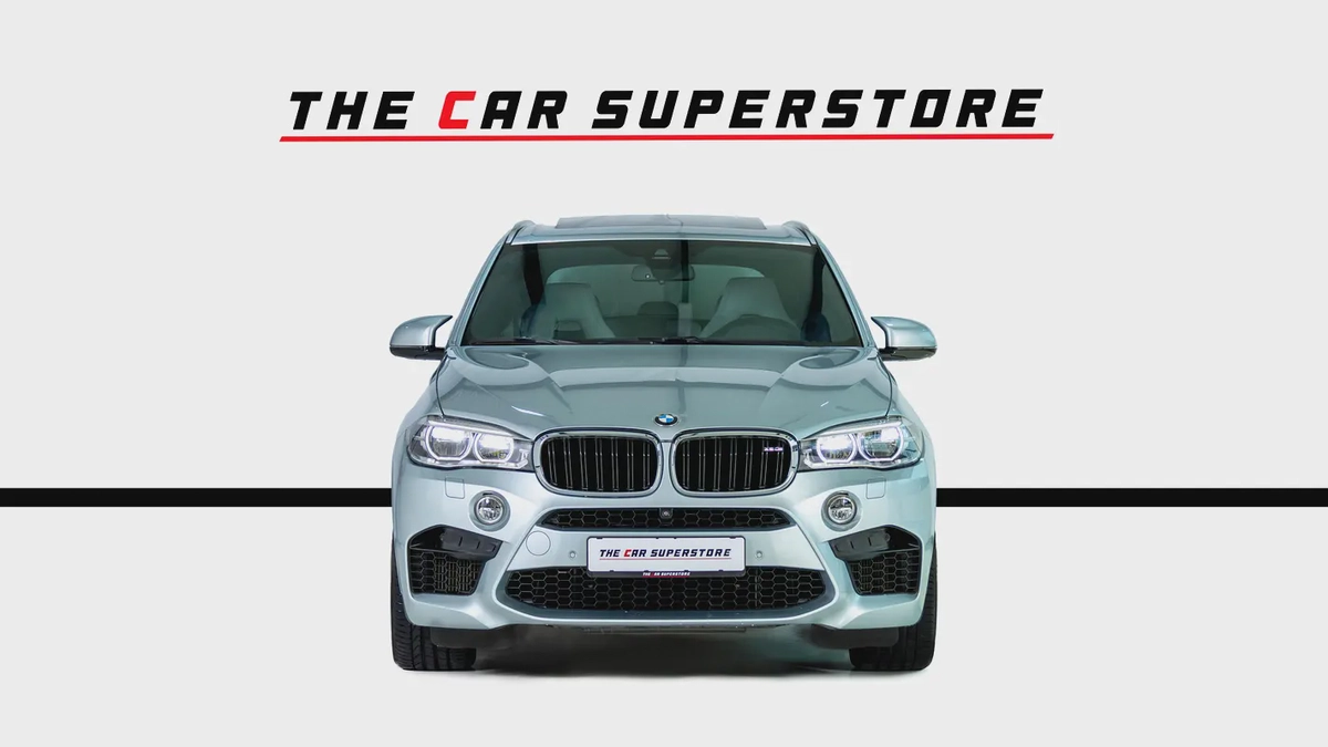 BMW X5 M V8-GCC-BMW Full Service History-Silverstone Metallic Paint-High Gloss black Rims-2-2