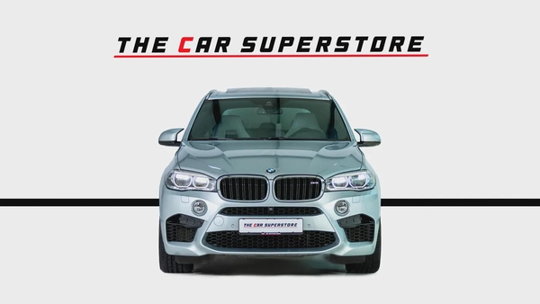 BMW X5 M V8-GCC-BMW Full Service History-Silverstone Metallic Paint-High Gloss black Rims
