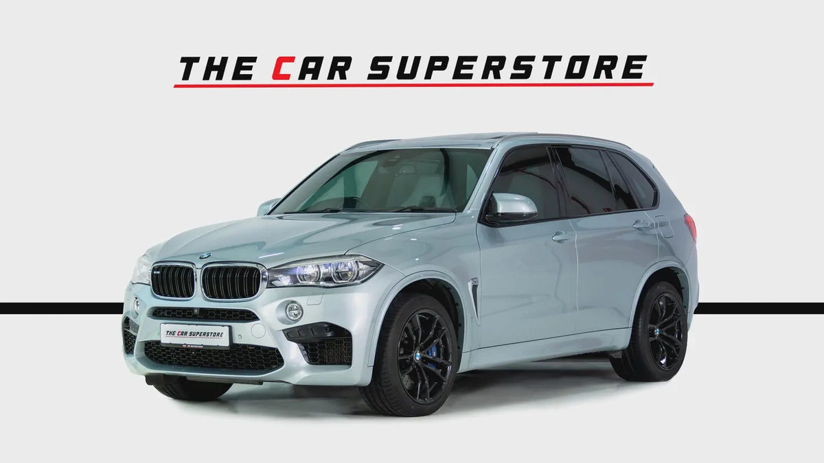 BMW X5 M V8-GCC-BMW Full Service History-Silverstone Metallic Paint-High Gloss black Rims-3-3