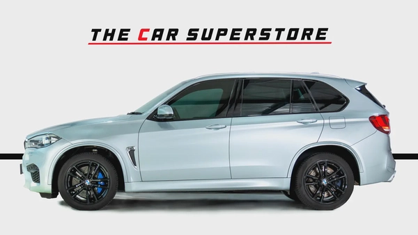 BMW X5 M V8-GCC-BMW Full Service History-Silverstone Metallic Paint-High Gloss black Rims