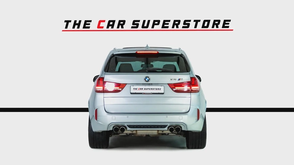 BMW X5 M V8-GCC-BMW Full Service History-Silverstone Metallic Paint-High Gloss black Rims