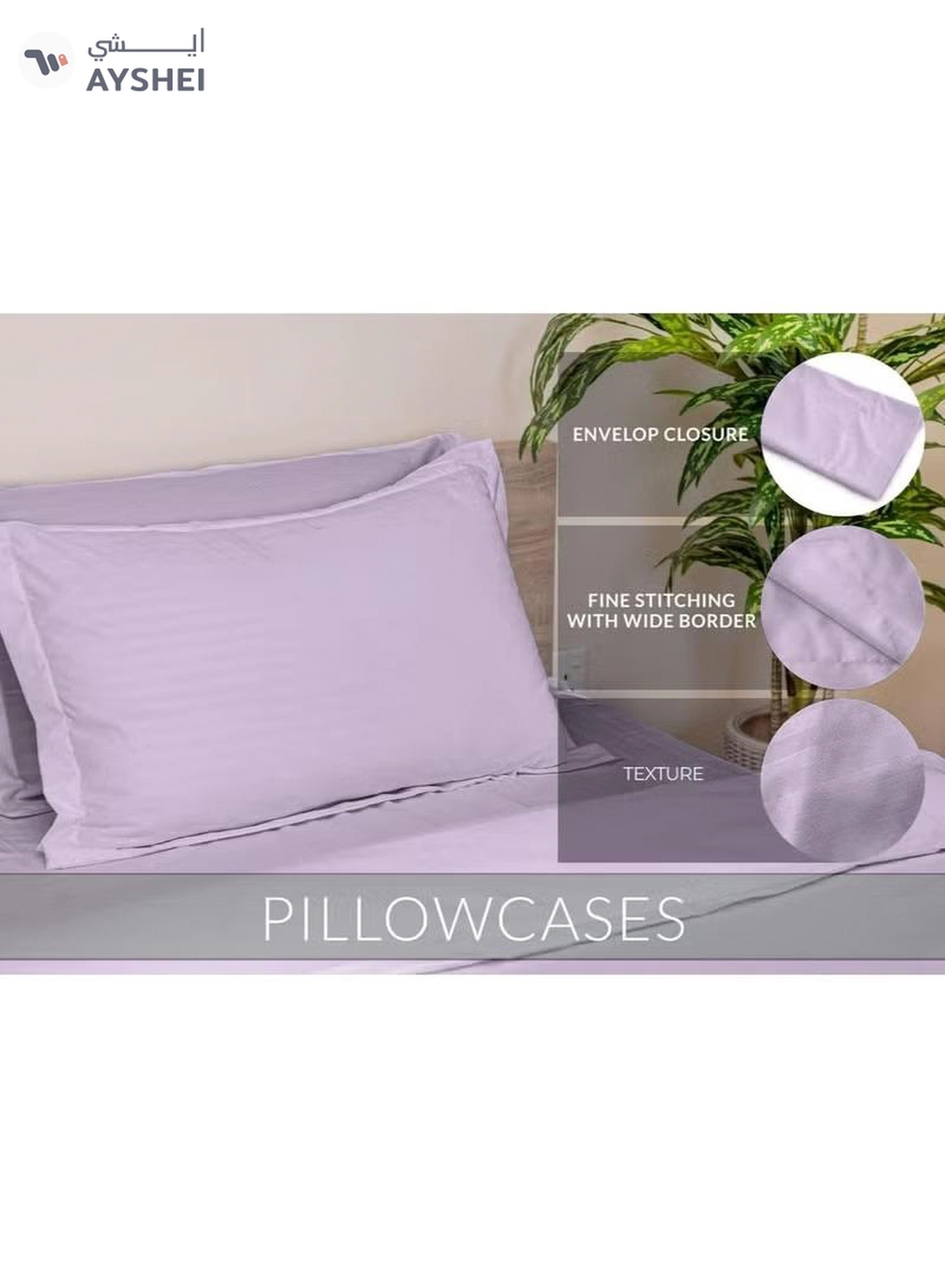 Eworld 6 Piece Premium King Size Bedding Set-3-3
