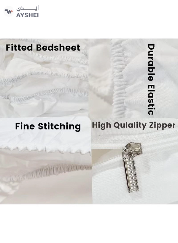 Eworld 6 Piece Premium King Size Bedding Set