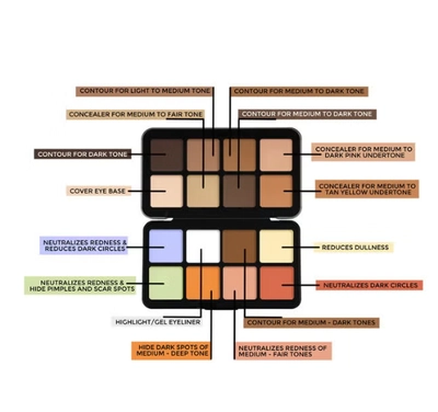 FOREVER52 Camouflage HD Palette Multicolour-2