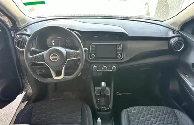 Nissan Kicks – Silver SUV with Black Interior-5