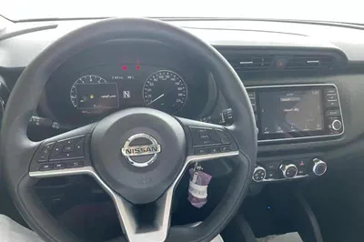 Nissan Kicks – Silver SUV with Black Interior-2