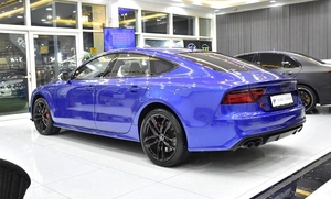 Audi S7 Quattro TFSi ( 2016 Model ) in Blue Color GCC Specs