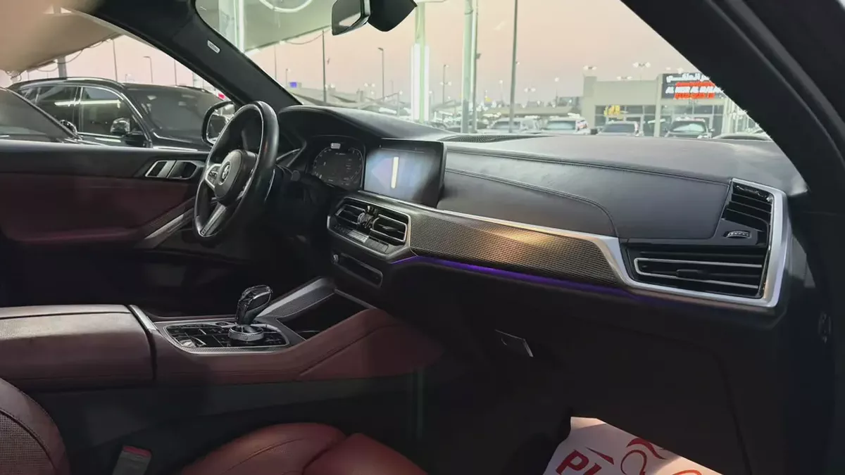 BMW X6 M50i xDrive 2020 | GCC Specs | Agency maintained-10-10