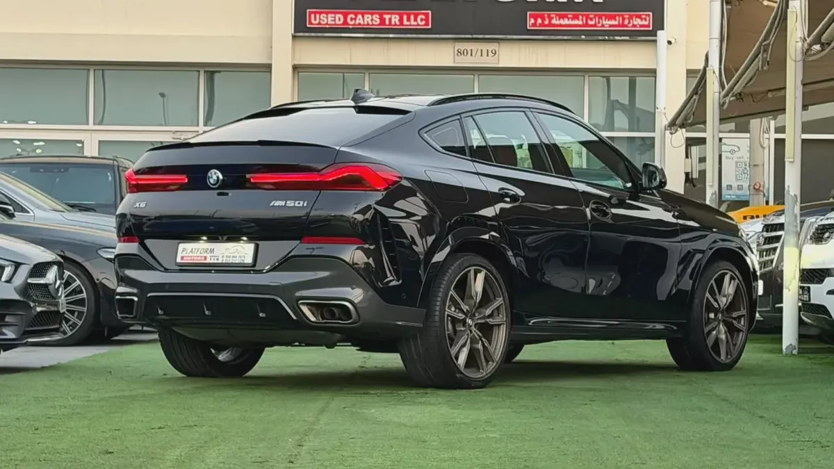 BMW X6 M50i xDrive 2020 | GCC Specs | Agency maintained-2-2
