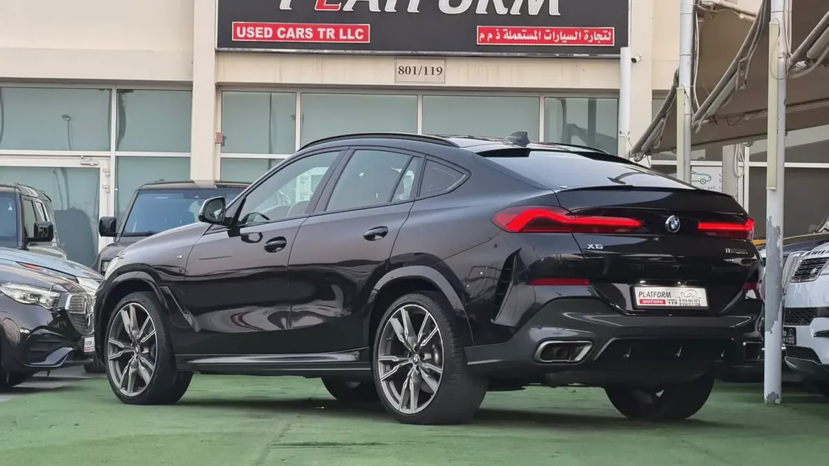 BMW X6 M50i xDrive 2020 | GCC Specs | Agency maintained-4-4