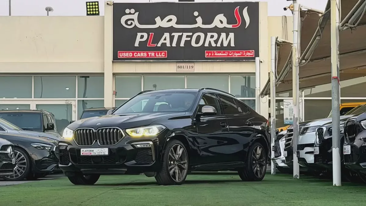 BMW X6 M50i xDrive 2020 | GCC Specs | Agency maintained-6-6