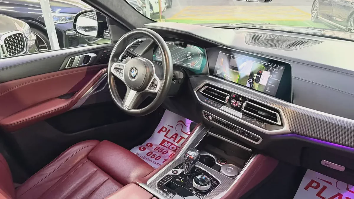 BMW X6 M50i xDrive 2020 | GCC Specs | Agency maintained-8-8