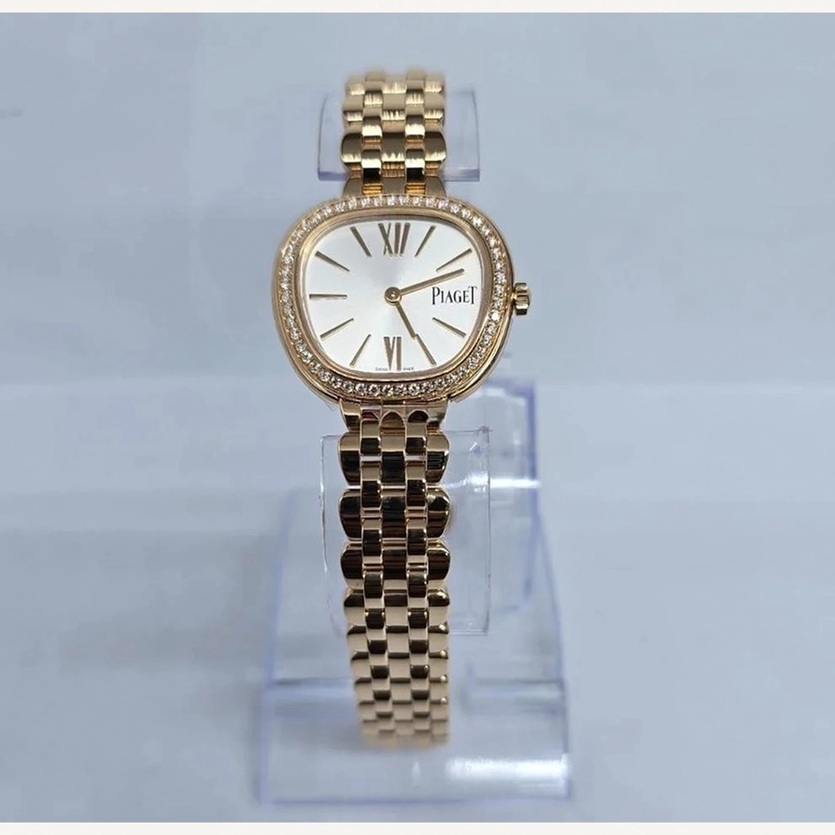 Piaget Sixtie - Rose Gold with Bezel Diamond | Condition: New | Year of production 2025 | No original box | No original papers-1-1