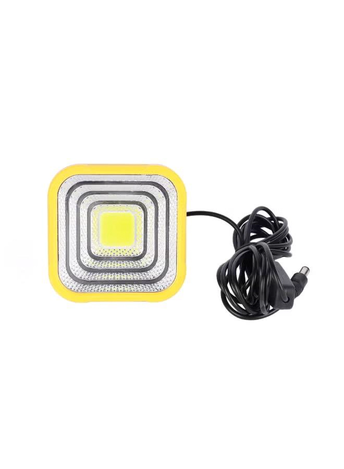 Olsenmark LED Tungsten Light with Solar OME2875 | 3W LED, 5 COB, 4 Tungsten Lights + 1 COB External Light | 2400mAh Battery, Long-Lasting, Top Handle, USB & Solar Charging | Black & Yellow, 2-Year Warranty-6-6