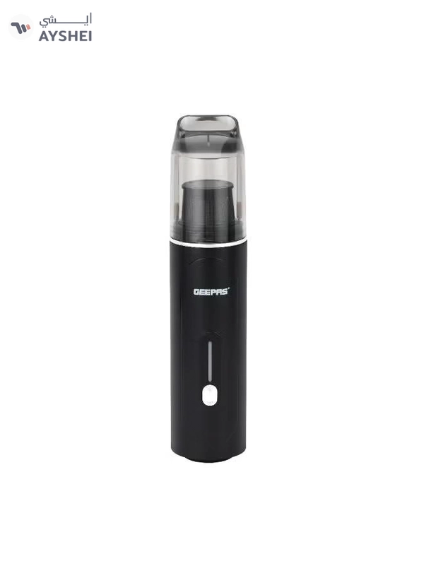 GEEPAS Handheld Car Vacuum Cleaner with HEPA Filter | 4 Versatile Modes Includes Long and Short Nozzles, Swimming Ring Nozzle, Suction Adapter, Charging Base, Combined Flat Brush and Extended Hose| Perfect for Cars, Furniture, Office Desks, Small Corners | 2 Years Warranty GVC19061UK Black