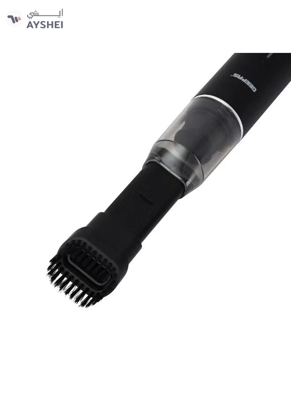 GEEPAS Handheld Car Vacuum Cleaner with HEPA Filter | 4 Versatile Modes Includes Long and Short Nozzles, Swimming Ring Nozzle, Suction Adapter, Charging Base, Combined Flat Brush and Extended Hose| Perfect for Cars, Furniture, Office Desks, Small Corners | 2 Years Warranty GVC19061UK Black-1-1