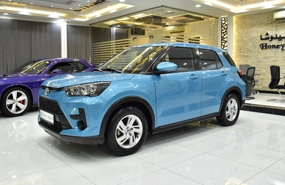 Toyota Raize E ( 2023 Model ) in Blue Color GCC Specs-12