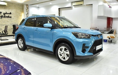 Toyota Raize E ( 2023 Model ) in Blue Color GCC Specs-14