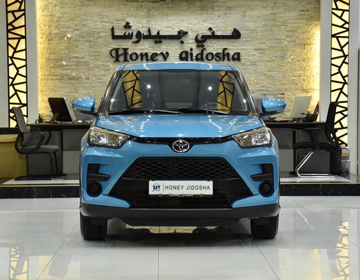 Toyota Raize E ( 2023 Model ) in Blue Color GCC Specs