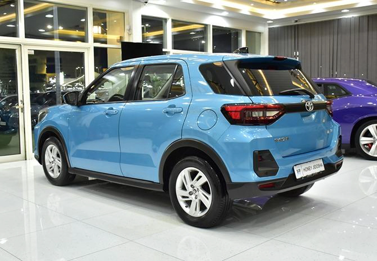 Toyota Raize E ( 2023 Model ) in Blue Color GCC Specs