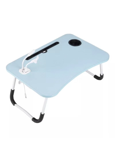 DubaiGallery Portable Multi-Purpose Foldable Laptop Table Lap Desk with 4 Port USB Charging Dock For Bed Sofa Couch Working Reading Watching Movies-1