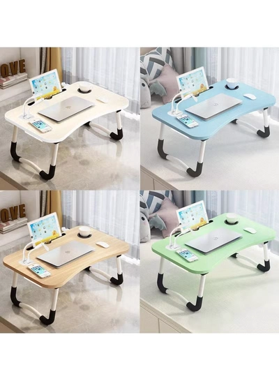 DubaiGallery Portable Multi-Purpose Foldable Laptop Table Lap Desk with 4 Port USB Charging Dock For Bed Sofa Couch Working Reading Watching Movies-3