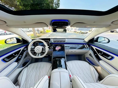 BENZ S63 AMG | E PERPORMANCE | V8 | 2025 | BEIGE INTRIOER | 3108Km | BRAND NEW | FRESH JAPAN IMPORT-4