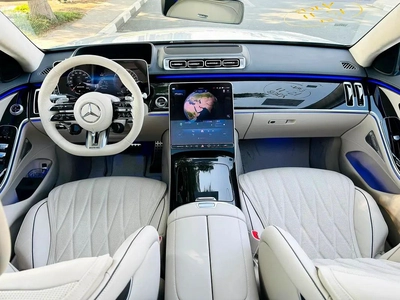 BENZ S63 AMG | E PERPORMANCE | V8 | 2025 | BEIGE INTRIOER | 3108Km | BRAND NEW | FRESH JAPAN IMPORT-17