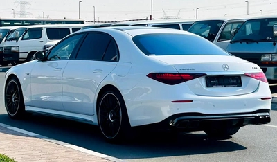 BENZ S63 AMG | E PERPORMANCE | V8 | 2025 | BEIGE INTRIOER | 3108Km | BRAND NEW | FRESH JAPAN IMPORT-6