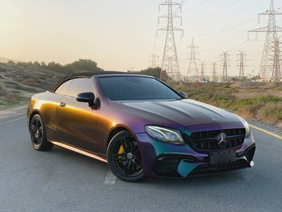 With 3,200 AED-Monthly | E450 Convertible | 2019 Model Special Color Fully Loaded-0