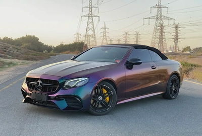 With 3,200 AED-Monthly | E450 Convertible | 2019 Model Special Color Fully Loaded-2